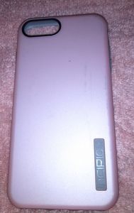 Incipio pink and gray Iphone case